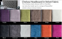 Chelsea Velvet Headboard