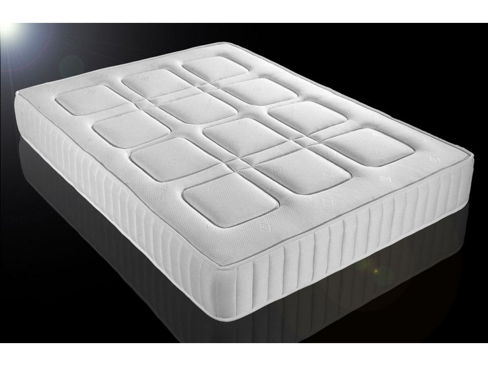 coil sprung memory foam mattress