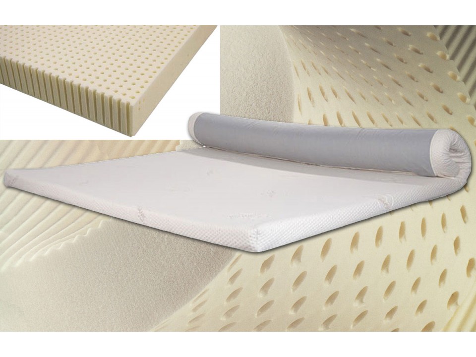 Talalay Latex Mattress Topper With Cover King Size Delivery