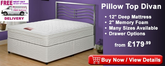 Pillow Top Divan Beds