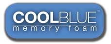 Cool Blue Memory Foam