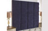 Aquarius Panel Chenille Wallboard Purple