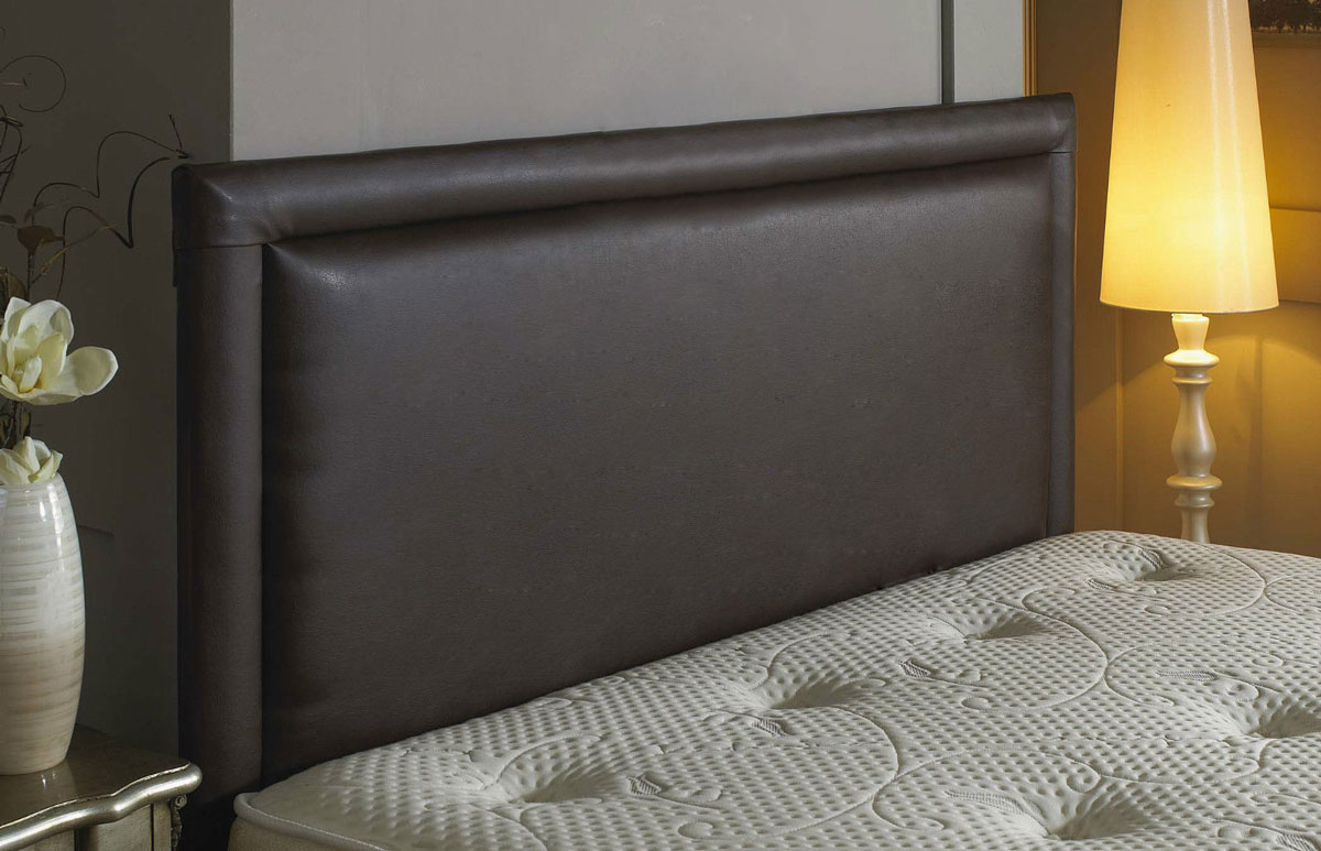 Faux leather headboards clearance for double beds