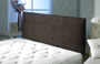 Venice Chenille Stitched Vertical Panel Headboard Brown
