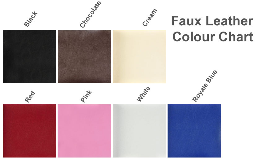 Faux Leather Colour Chart