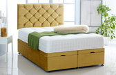 Alexis-Ottoman-Plush-Velvet Ottoman Storage Bed In Plush Velvet Tumeric