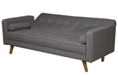 Bologna-Sofabed Fabric Modern 3 Seater Sofabed Charcoal2