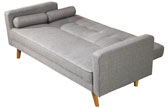 Bologna-Sofabed Fabric Modern 3 Seater Sofabed Grey2