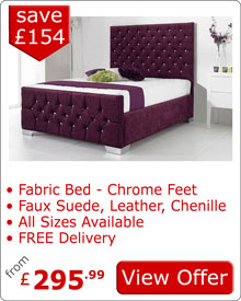 Acapella Fabric Designer Bed