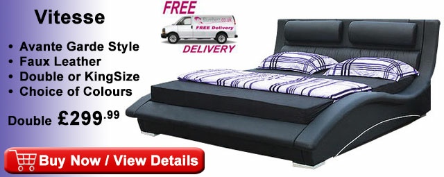Vitesse Faux Leather Beds